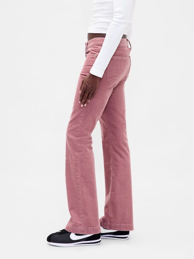 Low Rise Corduroy Long & Lean Jeans