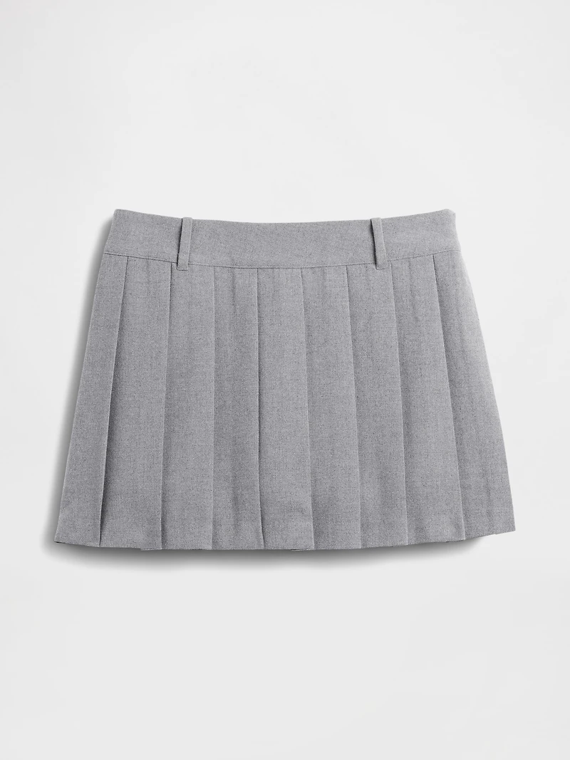 Pleated Mini Skort