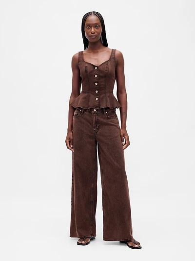 Mid Rise UltraSoft Baggy Jeans