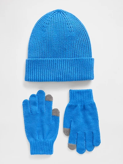 Ensemble bonnet et gants pour Enfant