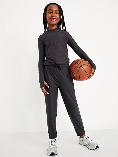 CloudMotion Side-Ruched Performance Hoodie for Girls