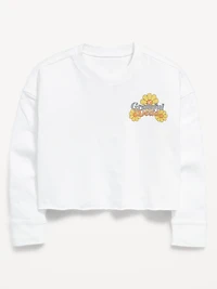 Grateful Dead™ Long-Sleeve Cropped T-Shirt for Girls