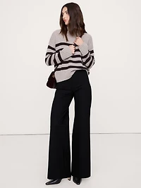 High-Rise Wide-Leg Everywhere Ponte Pull-On Pant