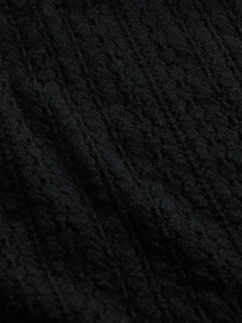 Pointelle Maxi Skirt