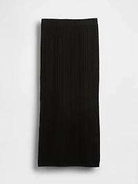 Pointelle Maxi Skirt