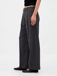 365 Low Rise Brushed Twill Pleated Trousers