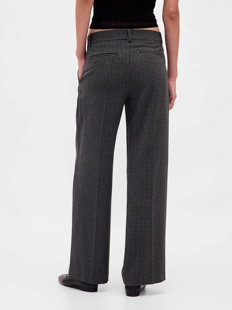 365 Low Rise Brushed Twill Pleated Trousers