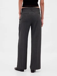 365 Low Rise Brushed Twill Pleated Trousers
