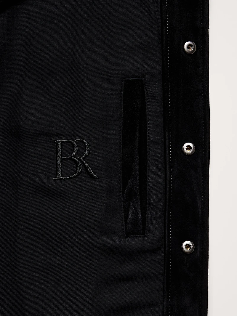 Suede Trucker Jacket