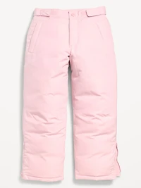Water-Resistant Snow Pants for Girls