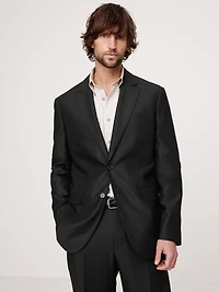 Signature Italian Hopsack Suit Jacket