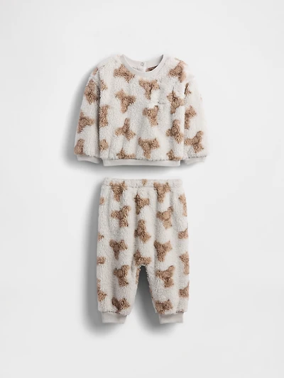 Baby Sherpa Brannan Bear Outfit Set