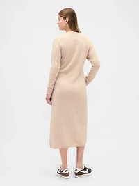 Maternity CashSoft V-Neck Sweater Dress