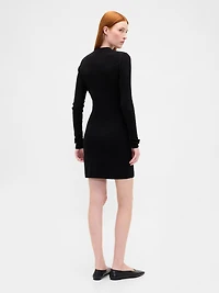 CashSoft Rib Pocket Mini Sweater Dress