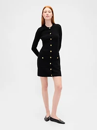 CashSoft Rib Pocket Mini Sweater Dress