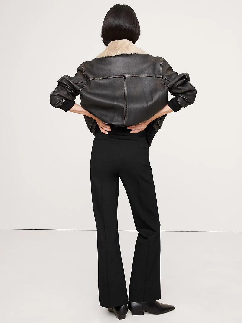 Crop Flare Everywhere Ponte Pant