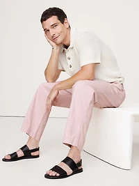 Loose Lightweight Cotton Pull-On Pant