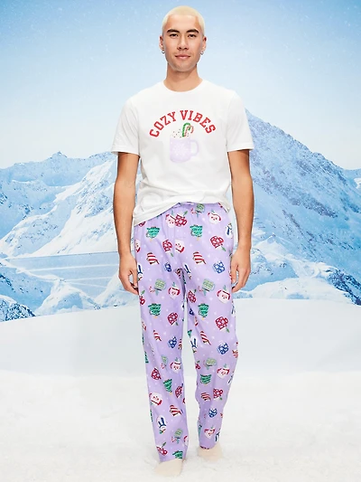 Flannel Pajama Pants for Men