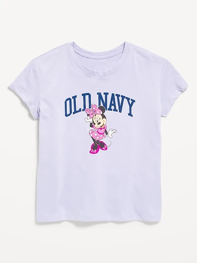 Disney© Minnie Mouse Logo-Graphic T-Shirt for Girls