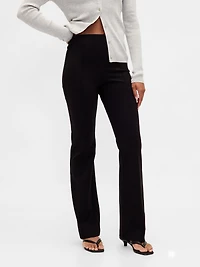 High Rise Double Knit Boot Pants
