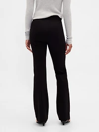 High Rise Double Knit Boot Pants
