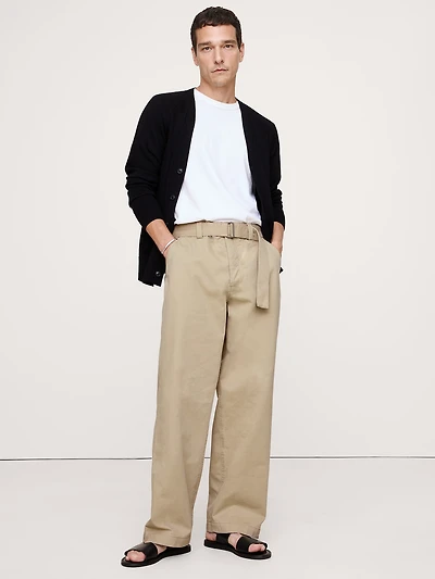 Loose Chino with Belt