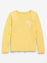 Long-Sleeve Graphic T-Shirt for Girls