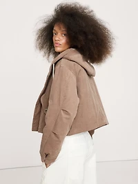 Corduroy Insulated Bomber Jacket