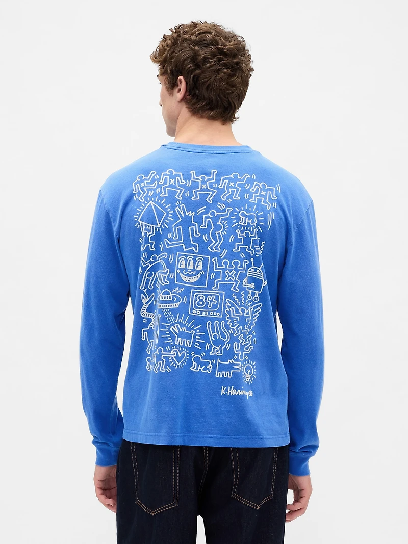 Keith Haring Relaxed Graphic T-Shirt