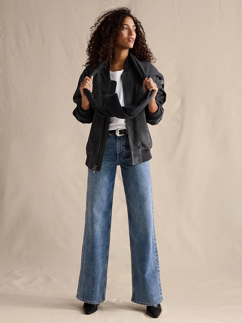 The Icon Classic Wide-Leg Jean