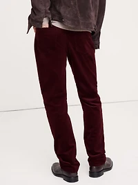 Straight Stretch-Corduroy Traveler Pant
