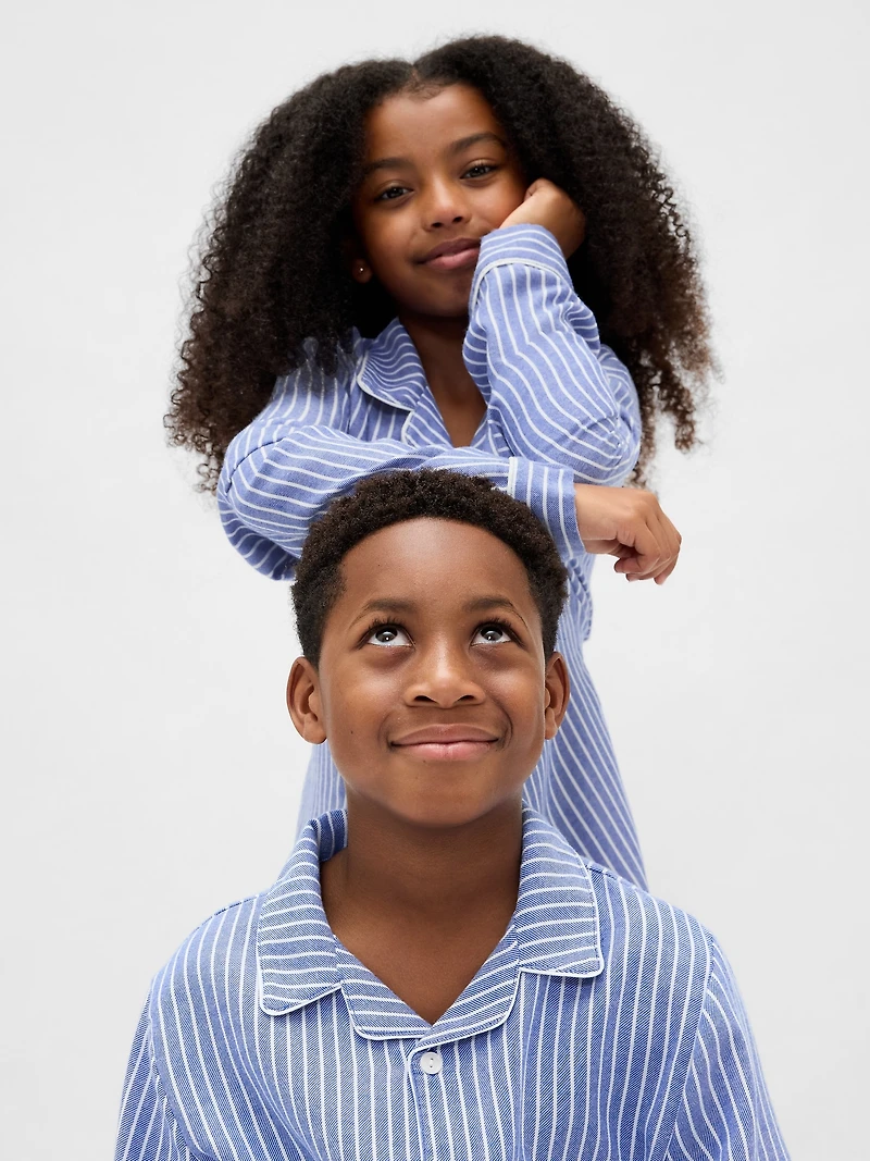 Pyjama en flanelle recyclée pour Enfant