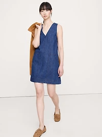 Denim Shift Dress