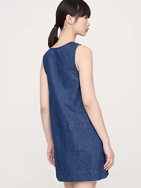 Denim Shift Dress