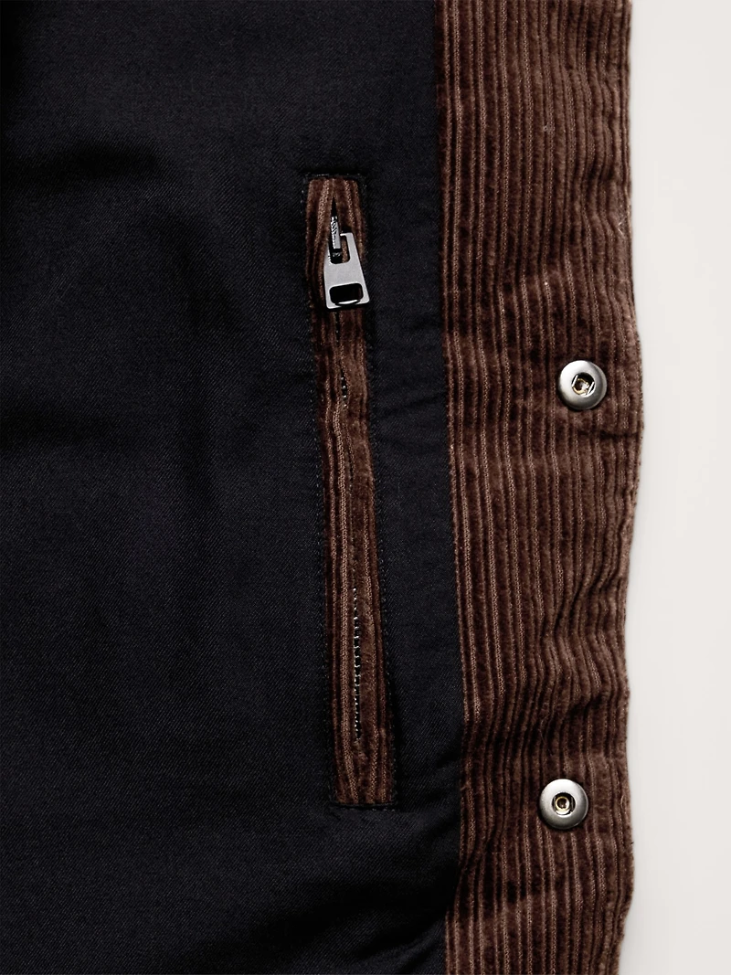 Corduroy Puffer Vest