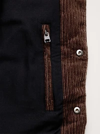 Corduroy Puffer Vest