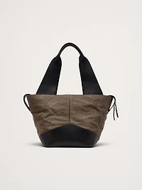 Large Patchwork Medium Zip Tote