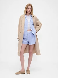 Poplin Logo PJ Boxer Shorts