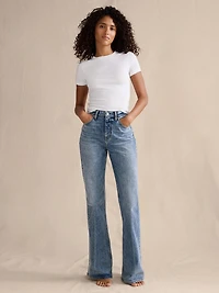 High-Rise Bootcut Jean
