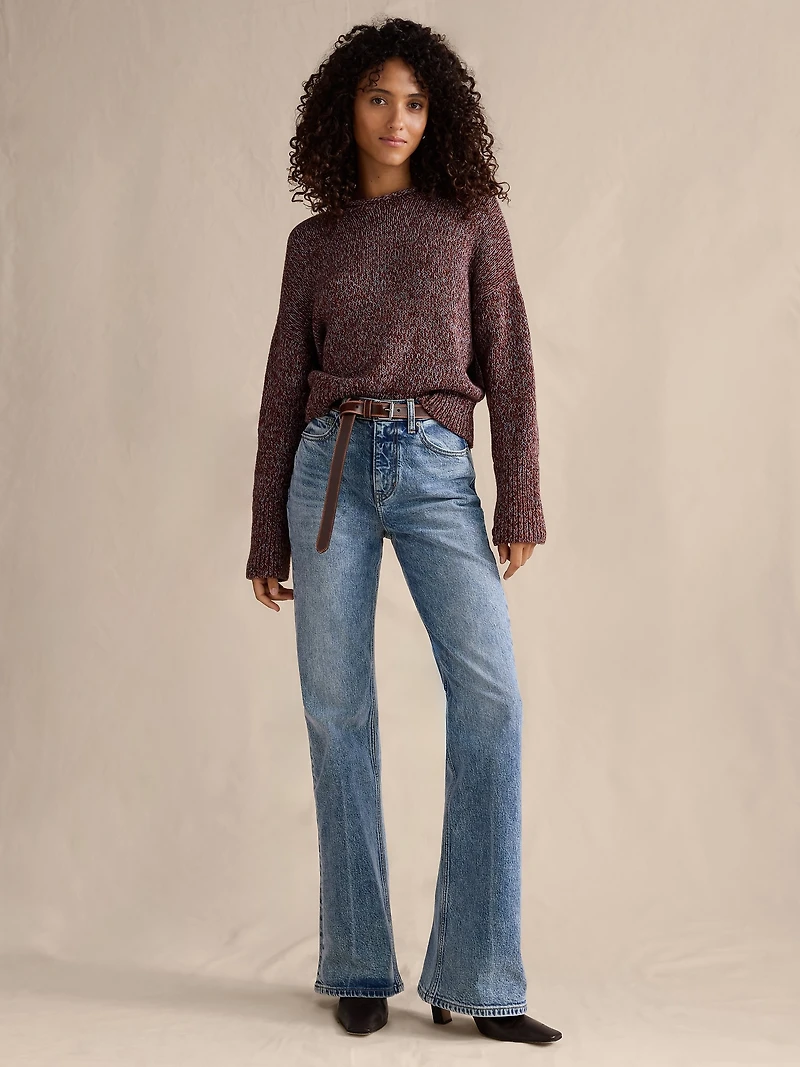 High-Rise Bootcut Jean