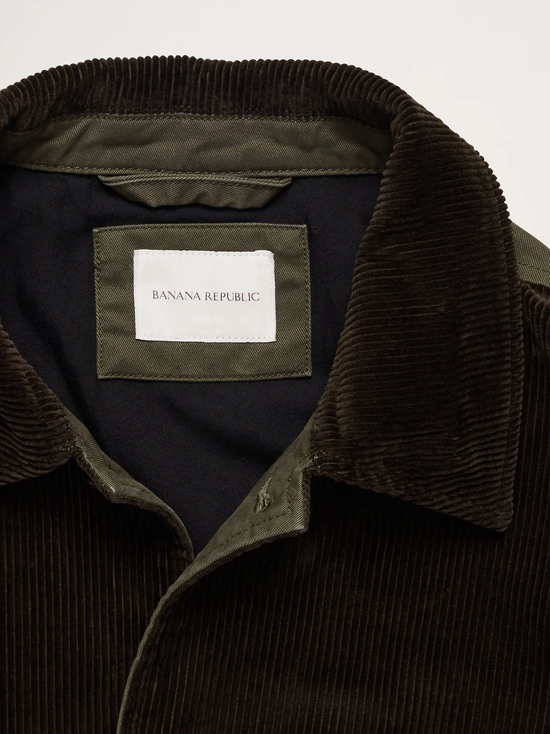 Corduroy & Canvas Jacket