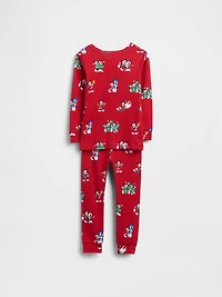Pyjama en coton biologique brossé Gap × des Fêtes pour Enfant et Bébé