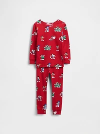 Pyjama en coton biologique brossé Gap × des Fêtes pour Enfant et Bébé