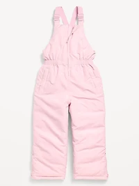 Water-Resistant Snow-Bib Overalls for Girls