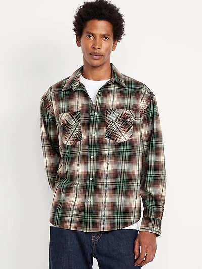 Plaid Western Shirt