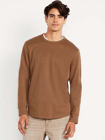 Long-Sleeve French Rib T-Shirt