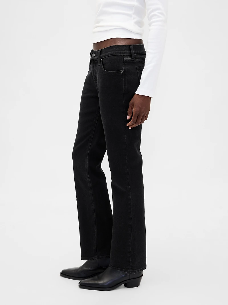 Low Rise '90s Slim Straight Jeans