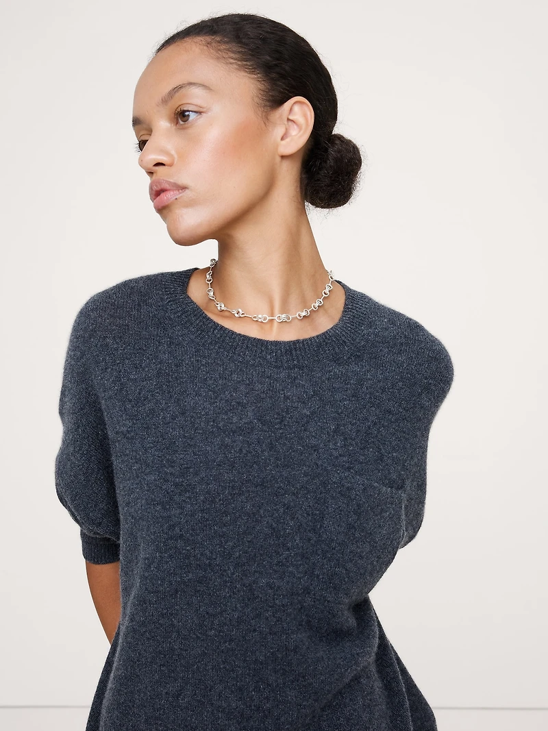 Double Ring Chain Necklace