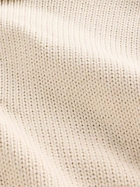 100% Cotton Oversized Mockneck Sweater