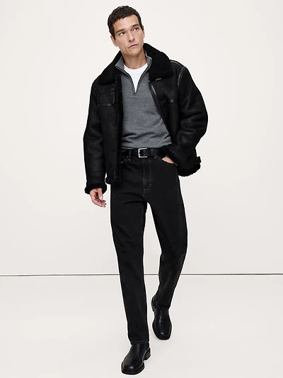 Shearling Aviator Jacket